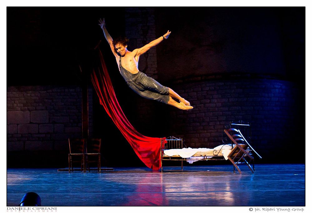 Бақтияр Адамжан  «Бозбала мен ажал» балетіндегі басты рөлді сомдады