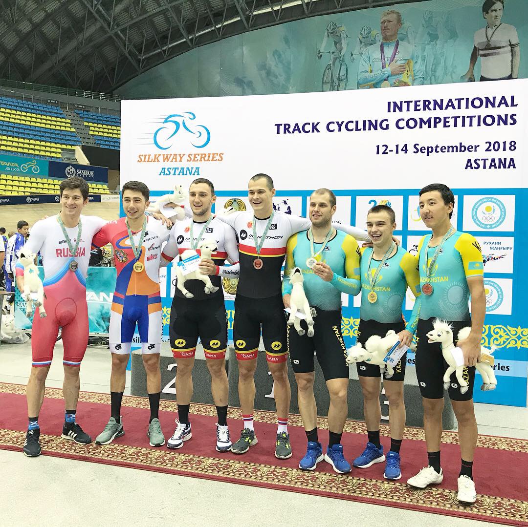 Астанада трек велоспортынан халықаралық Silk Way Series Astana жарысы өтті