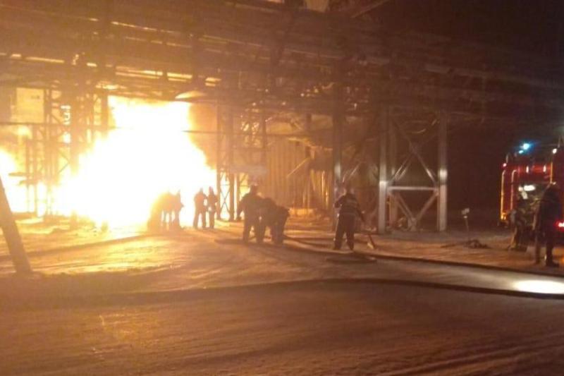 Теміртау қаласында конверторлы цехтың газ құбыры жарылды