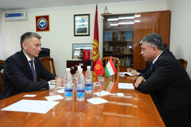 Қырғызстан мен Тәжікстан парламентаралық байланыс мәселелері талқыланды