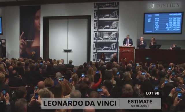 Леонардоның «Әлем құтқарушысы» картинасы $450 млн-ға сатылды