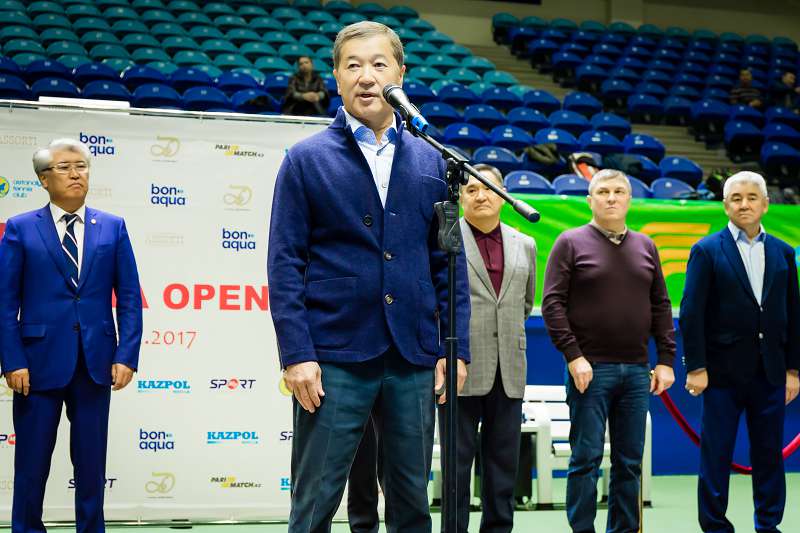 Астанада теннистен әуесқойлар арасында VI «Astana Open» турнирі басталды