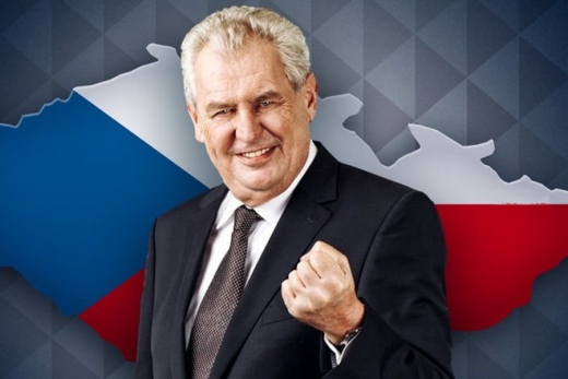 Чехиядағы президент сайлауында Милош Земан жеңіске жетті