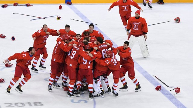 Олимпиада-2018: Ресей құрамасы тұңғыш рет хоккейден алтын алды
