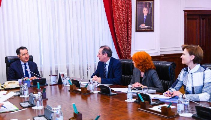 Б. Сағынтаев Дүниежүзілік банк пен ХҚК-ның вице-президенттерімен кездесу өткізді