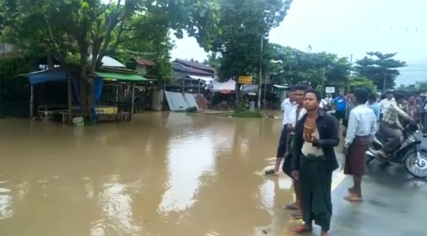 Мьянмада су бөгетінің бұзылуынан тұрғындар эвакуацияланды