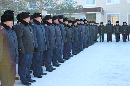 Лисаков қаласында полицейлерге арналған нысана көздеу тирі ашылды