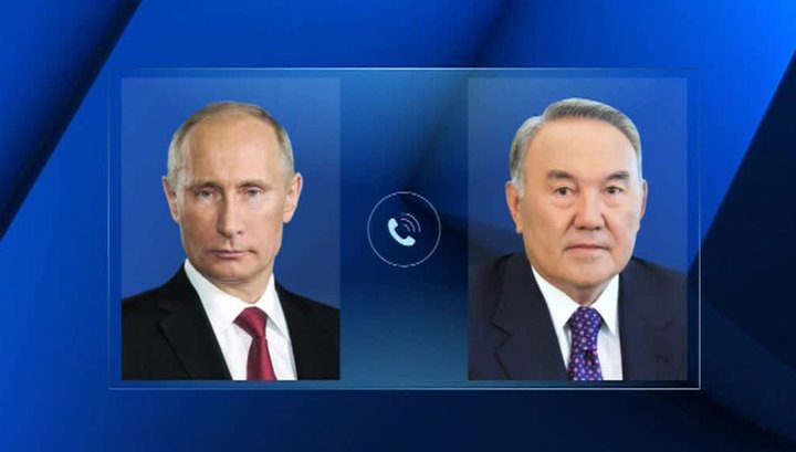 Нұрсұлтан Назарбаев Владимир Путинмен телефон арқылы сөйлесті