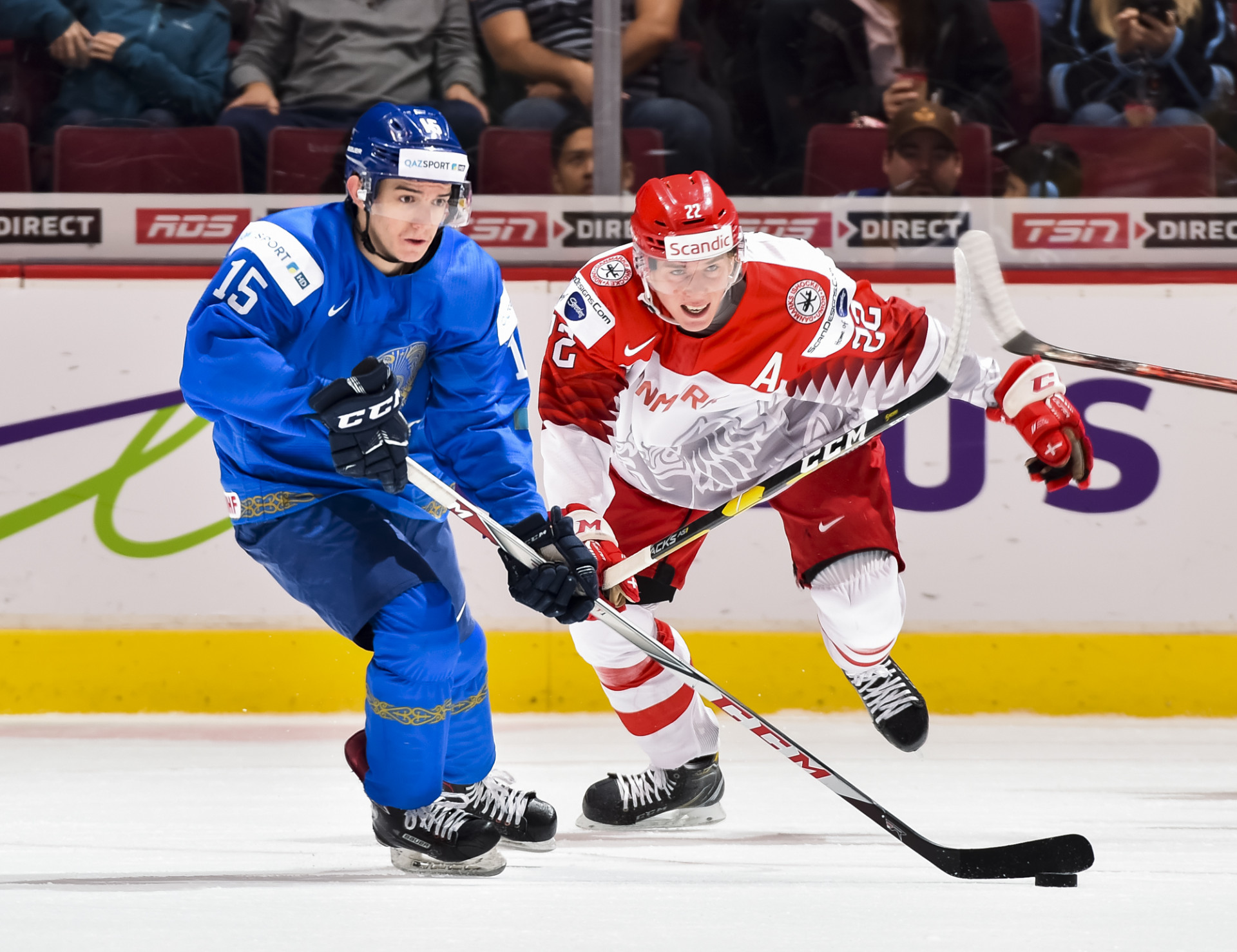 Хоккейден әлем чемпионатында қазақстандық Артур Гатиятов үздік шабуылшылар тізіміне енді