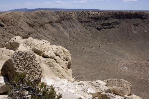Палезой дәуіріндегі кратер