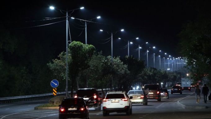 Биыл Алматының 120 көшесіне LED шамдары қойылады