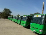 Алматыда қала маңына қатынайтын жаңа автобустар жолға шықты